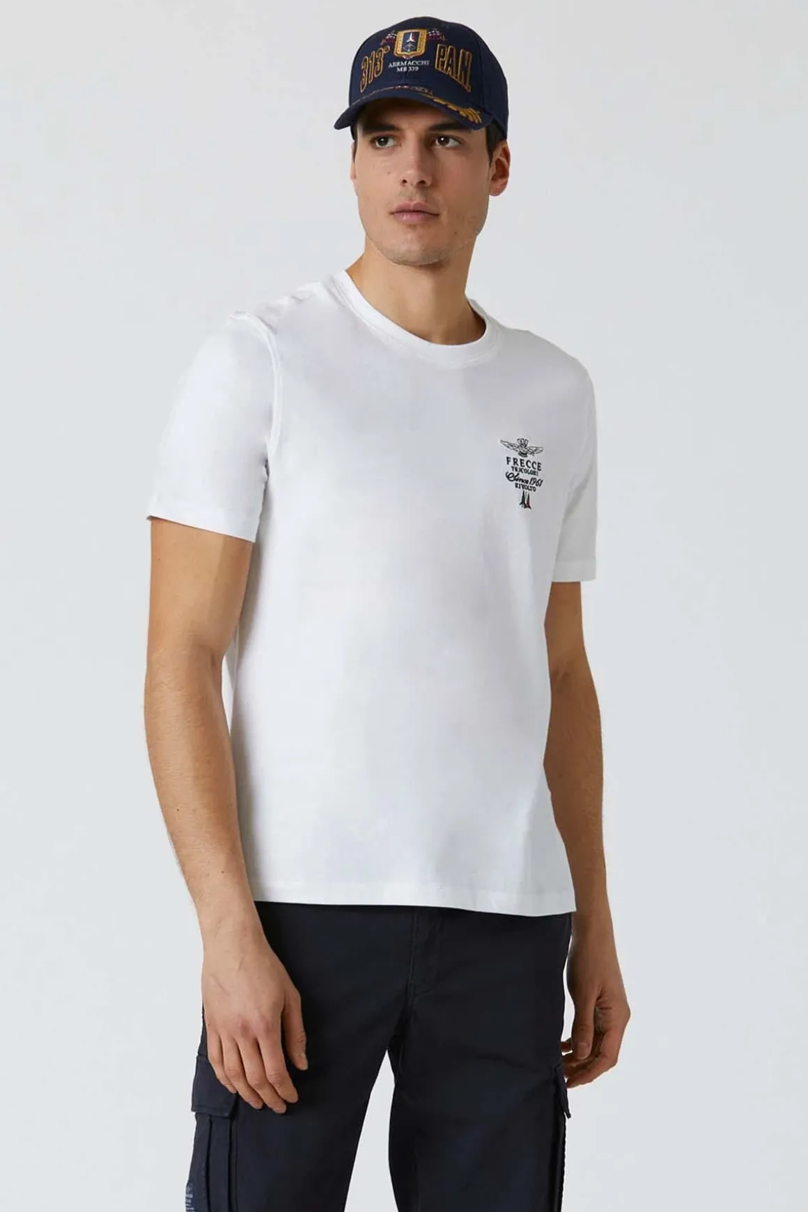 Tee Shirt Homme Aeronautica Militare 231Ts2062J592 73062 Off White