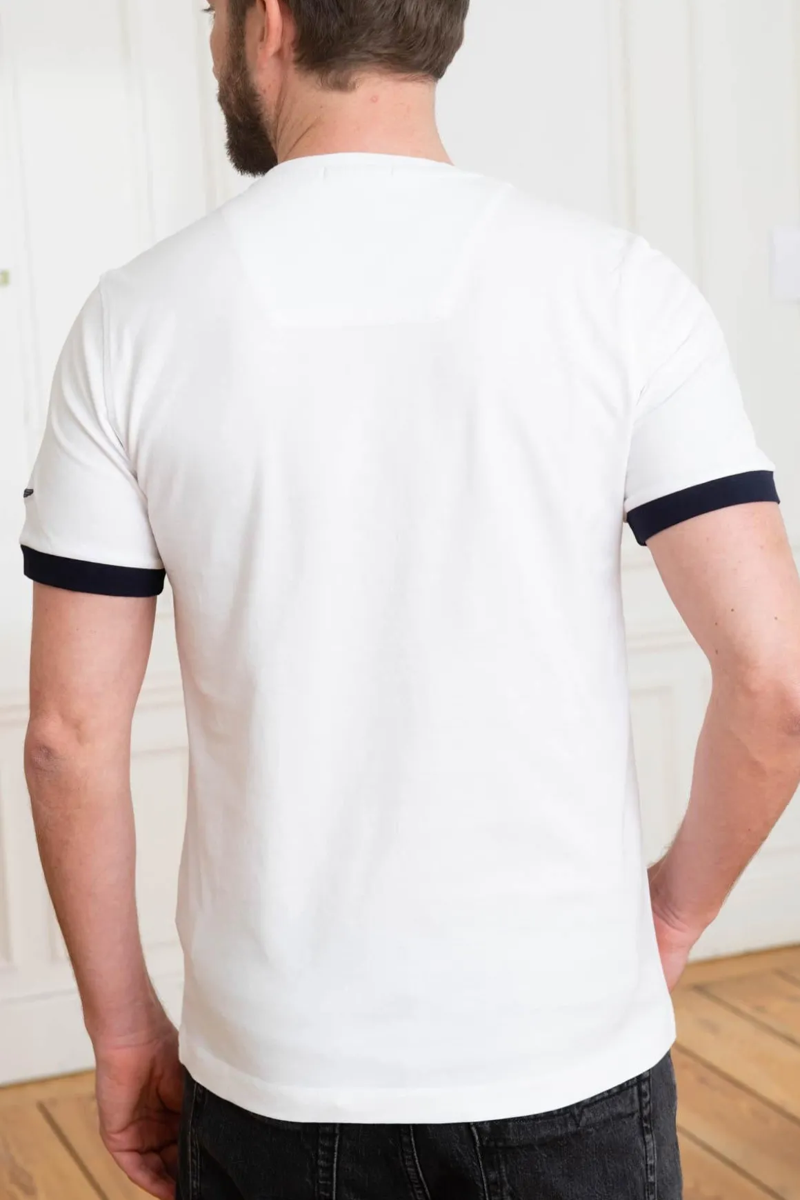 Tee Shirt Homme Aeronautica Militare 231Ts2071J589 73062 Off White