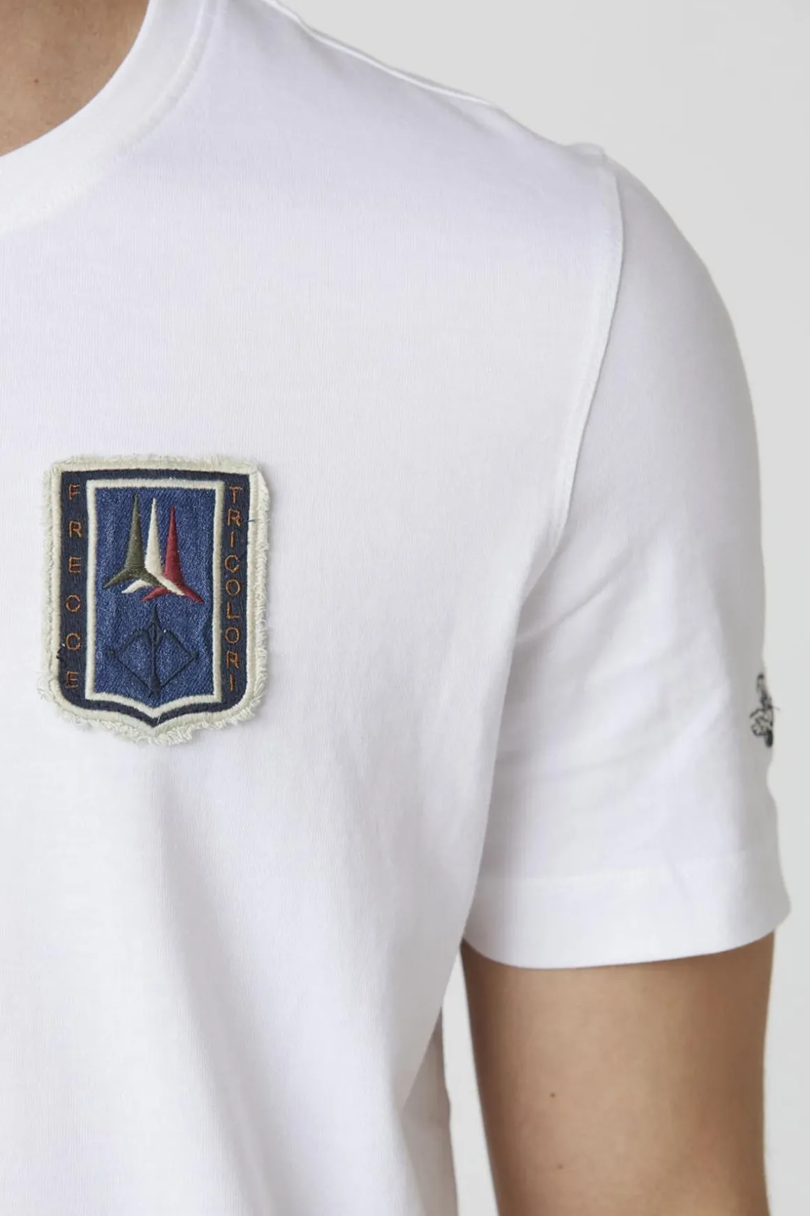 Tee Shirt Homme Aeronautica Militare Ts2411J634 Off White