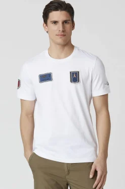 Tee Shirt Homme Aeronautica Militare Ts2411J634 Off White