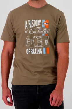 Tee Shirt Homme Gulf Tee Shirt Gulf Tsm01-324 Olive