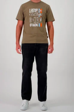 Tee Shirt Homme Gulf Tee Shirt Gulf Tsm01-324 Olive