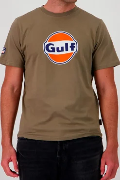 Tee Shirt Homme Gulf Tee Shirt Gulf Tsm05-324 Olive