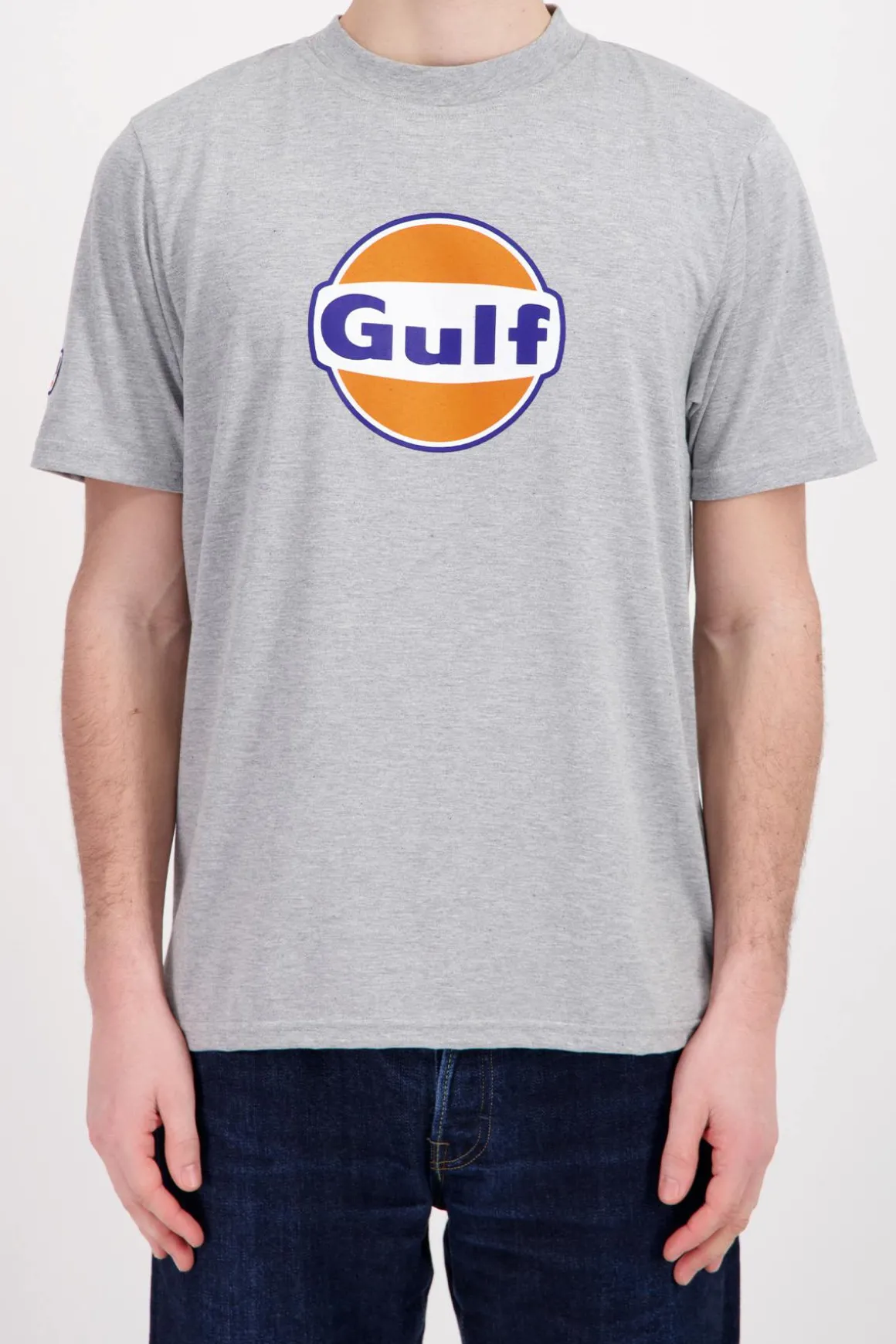Tee Shirt Homme Gulf Tee Shirt Tsm05-450 Grey Melange