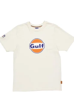 Tee Shirt Homme Gulf Tee Shirt Tsm05-003 Ecru