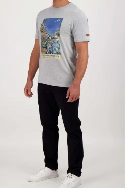 Tee Shirt Homme 24H Le Mans Tee Shirt Tsm51-400 Gris