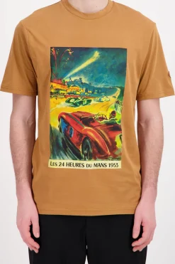 Tee Shirt Homme 24H Le Mans Tsm53-580 Camel