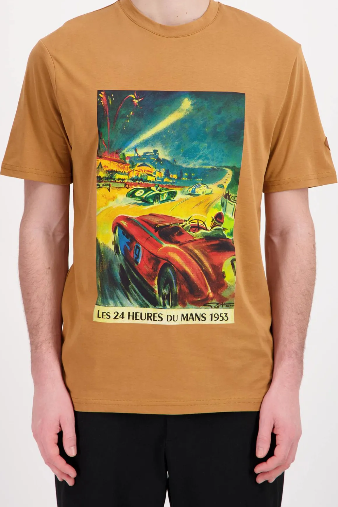 Tee Shirt Homme 24H Le Mans Tsm53-580 Camel