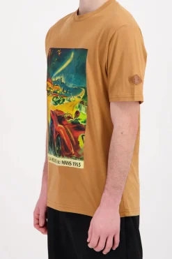 Tee Shirt Homme 24H Le Mans Tsm53-580 Camel