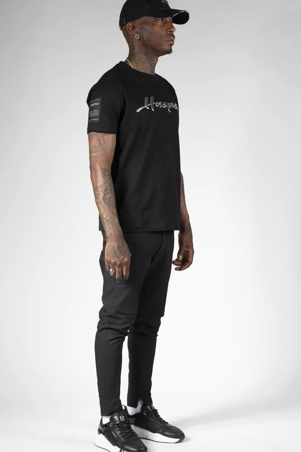 Tee Shirt Homme Horspist Cognac Black