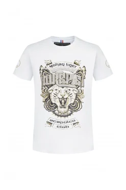 Tee Shirt Homme Horspist Dallas M500 White Gold