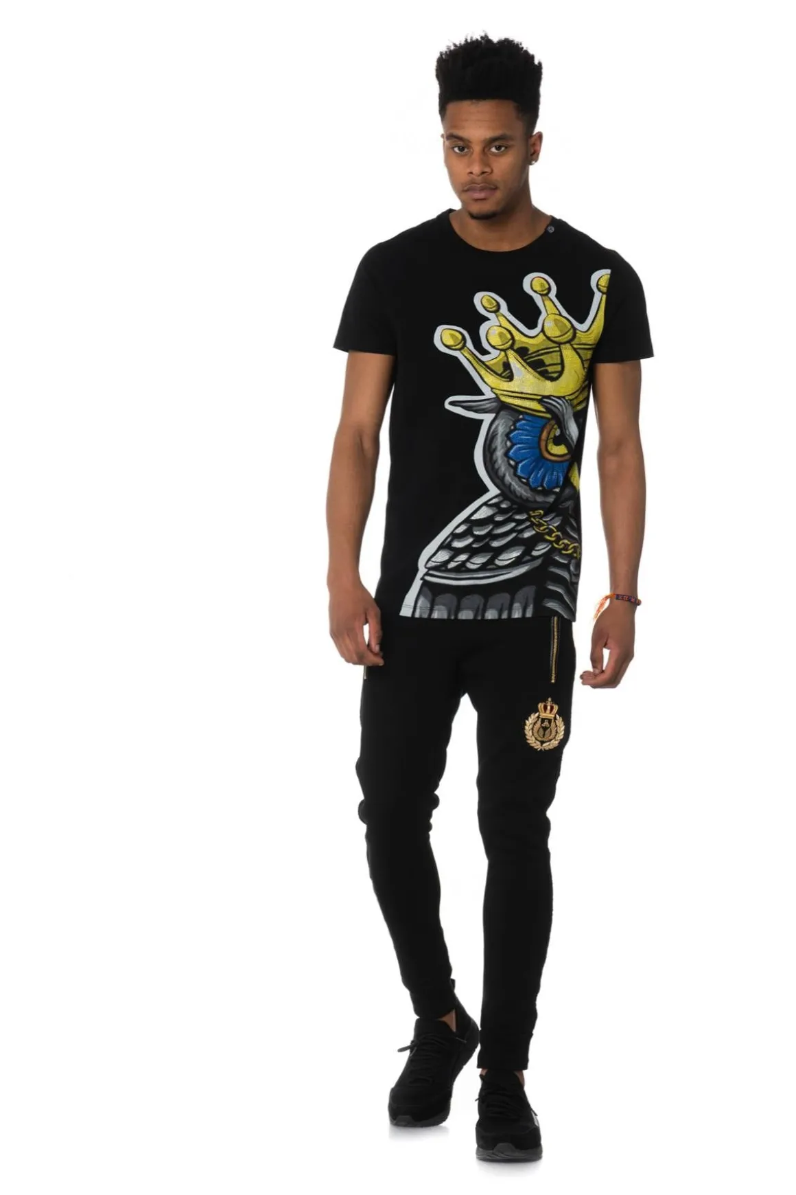 Tee Shirt Homme Horspist Gizmo M520 Black