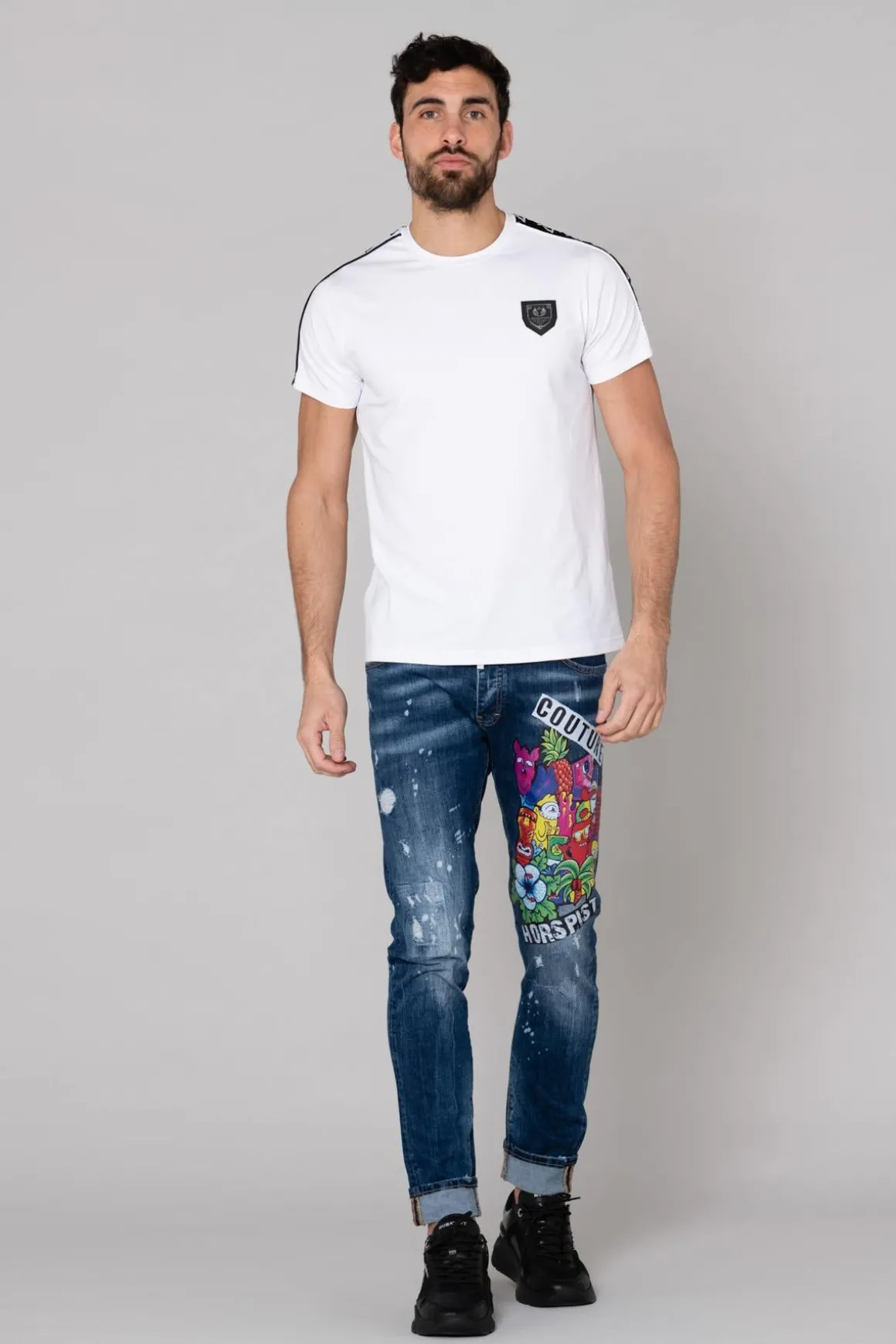 Tee Shirt Homme Horspist Holy White