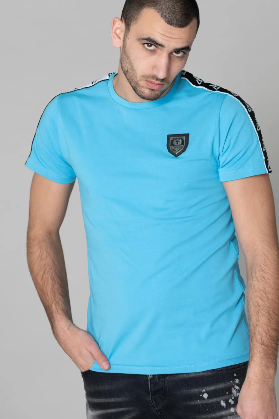 Tee Shirt Homme Horspist Holy Turquoise