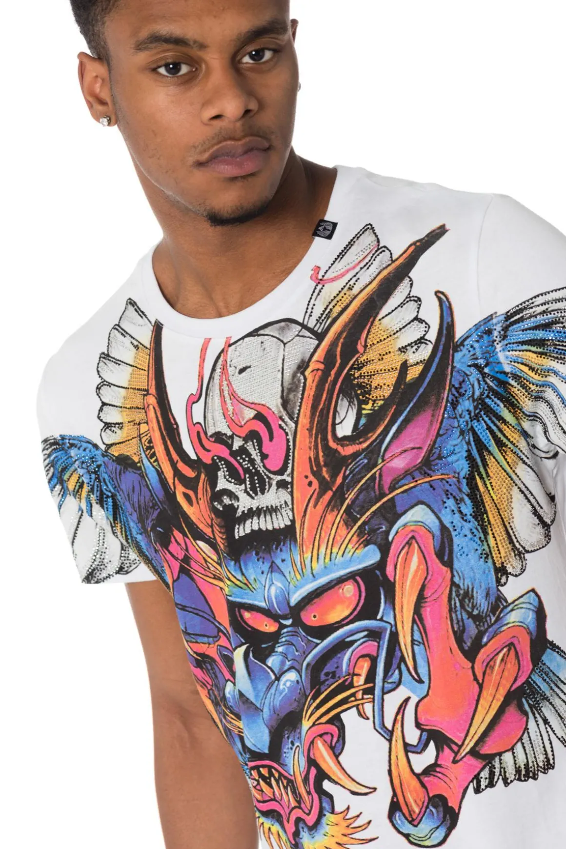 Tee Shirt Homme Horspist Jeckyll M520 White