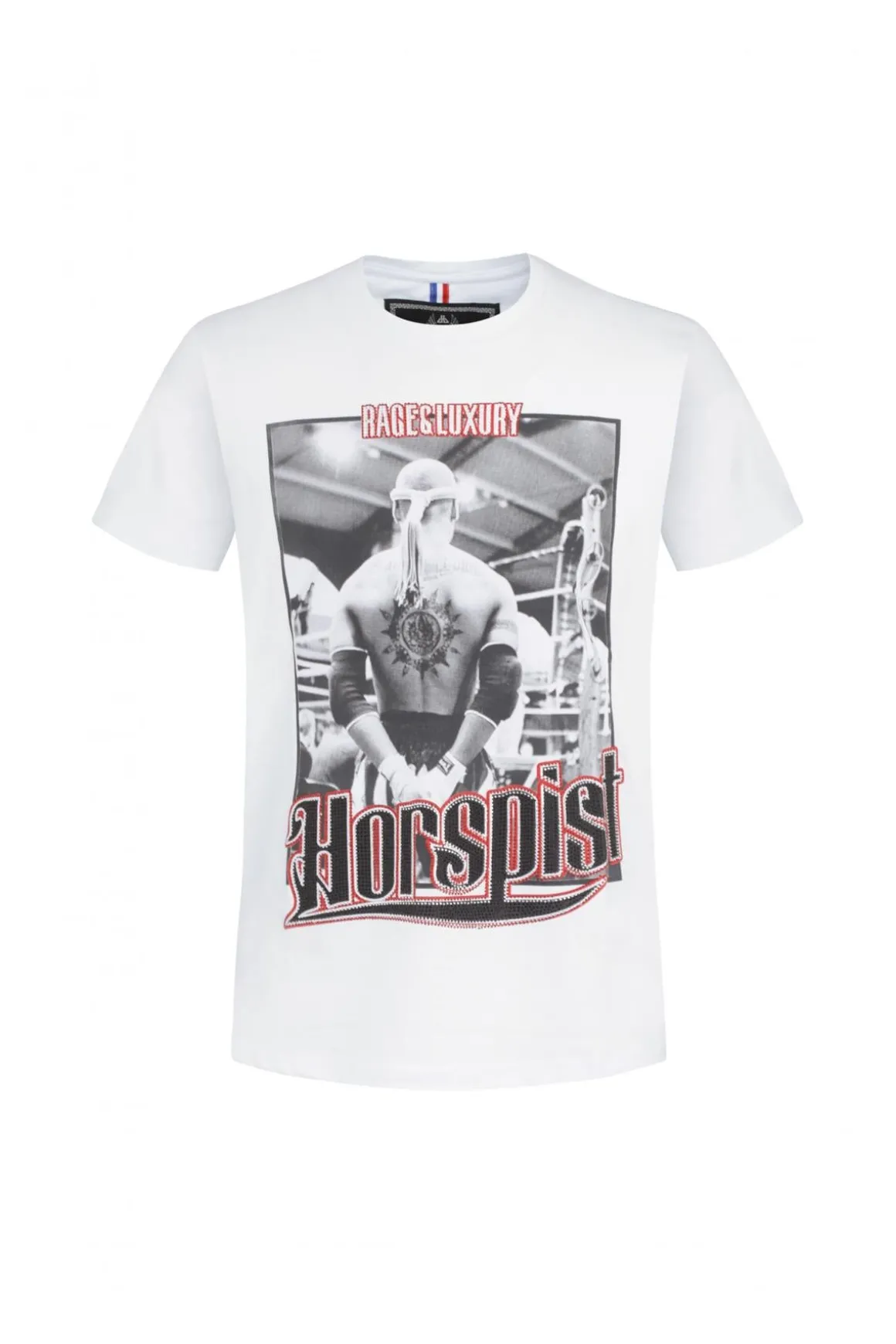 Tee Shirt Homme Horspist Jordan M500 White/Red