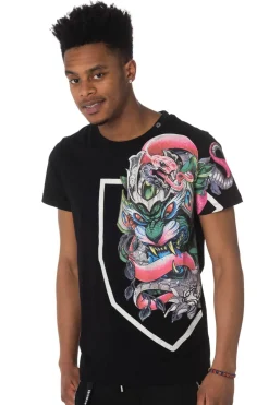 Tee Shirt Homme Horspist Stunt M520 Black