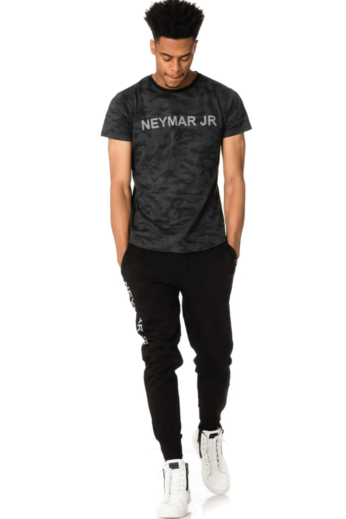 Tee Shirt Homme Paris Saint Germain T-Shirt D Nahil Noir Neymar