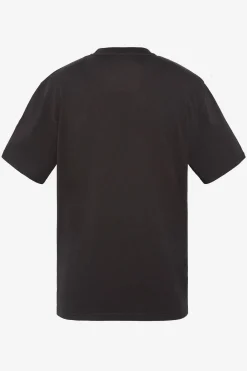 Tee Shirt Homme Schott Tsbase01 Washed Black / Off White