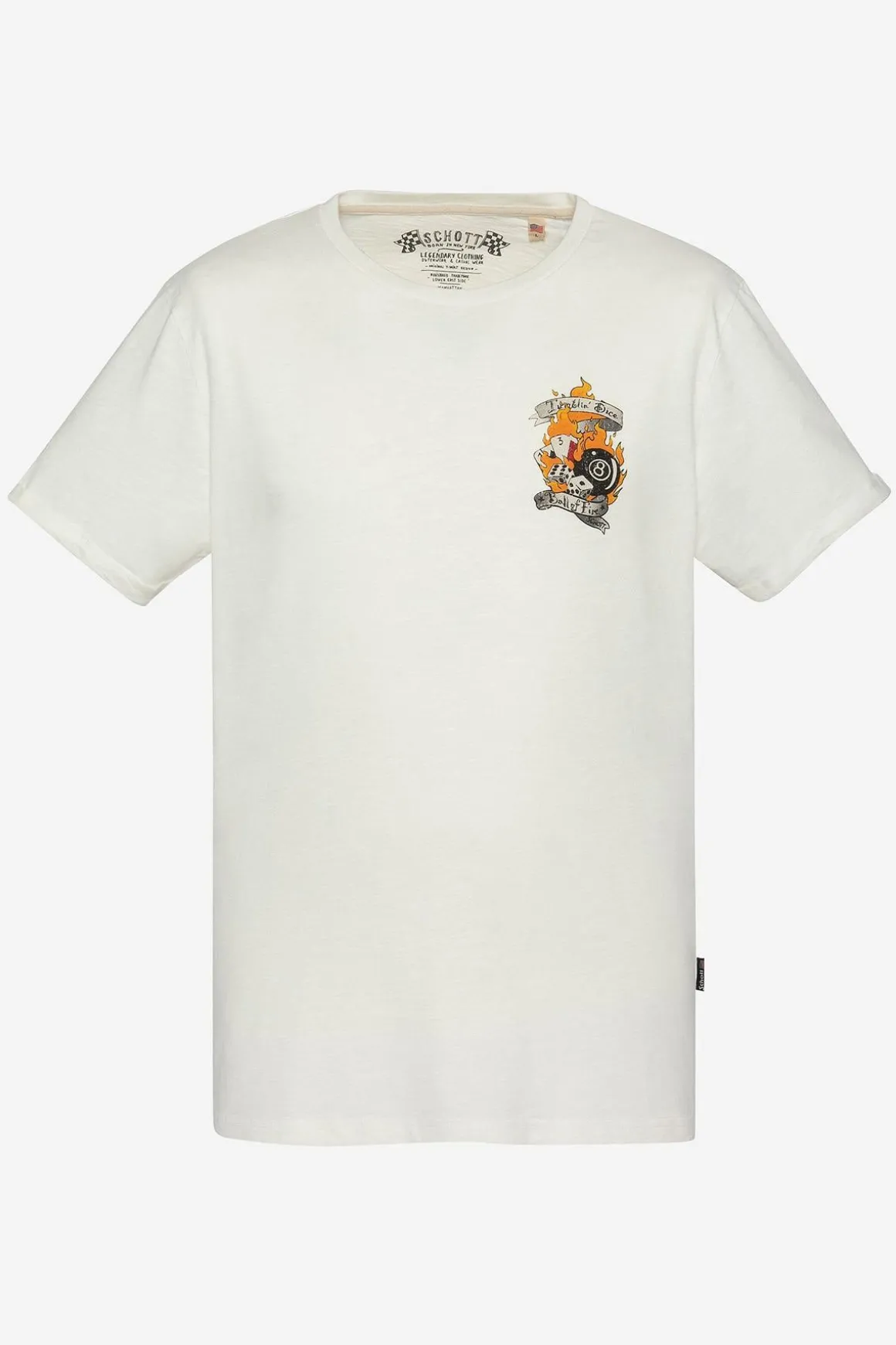 Tee Shirt Homme Schott Tsgriffin Off White
