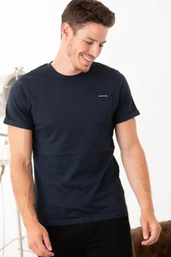 Tee Shirt Homme Schott Tskea1 Navy