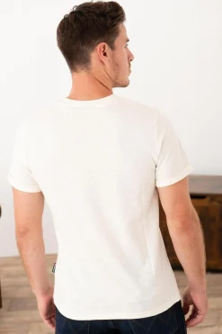 Tee Shirt Homme Schott Tskea1 Off White