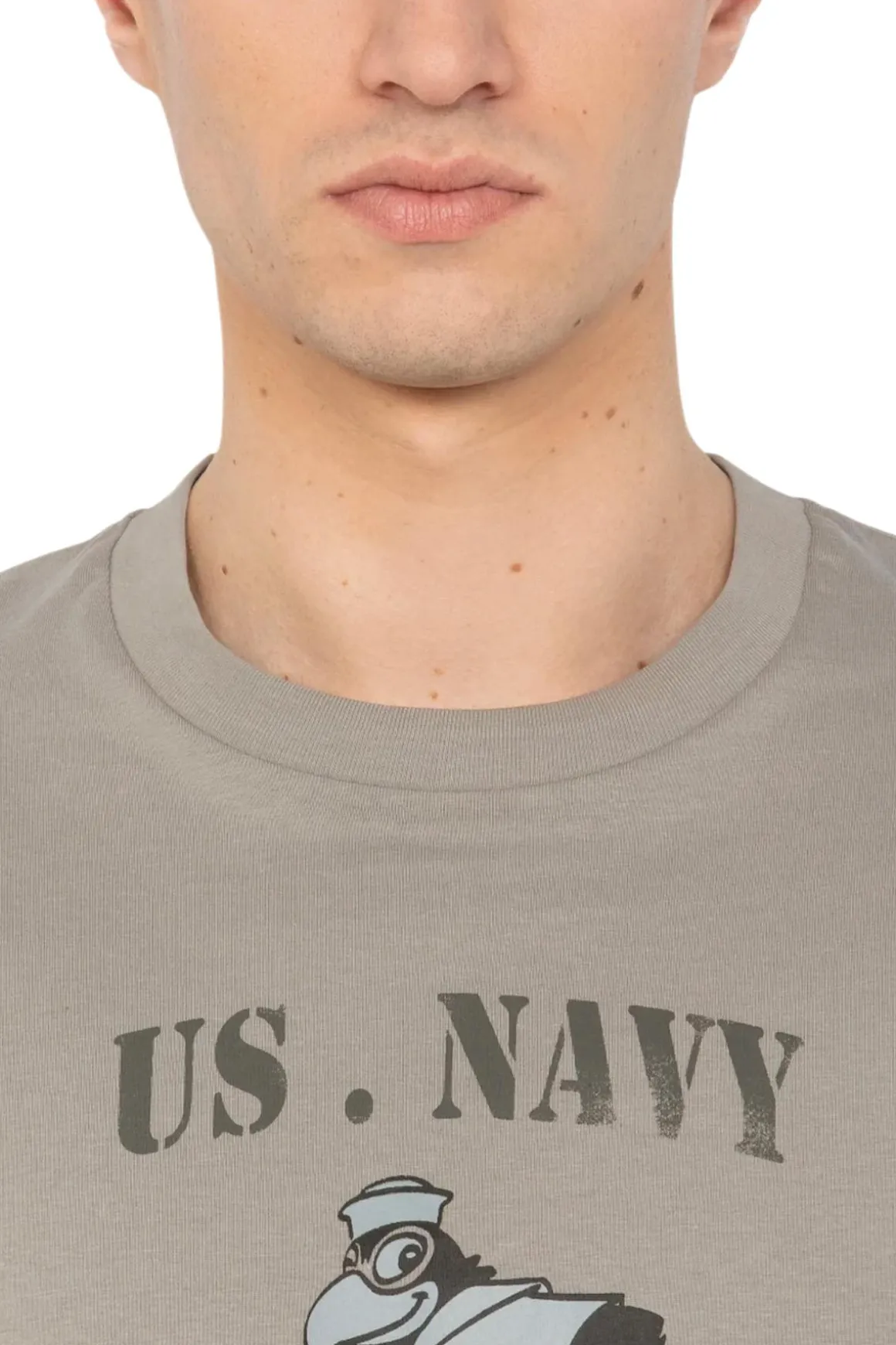 Tee Shirt Homme Schott Tsparksley Ciment