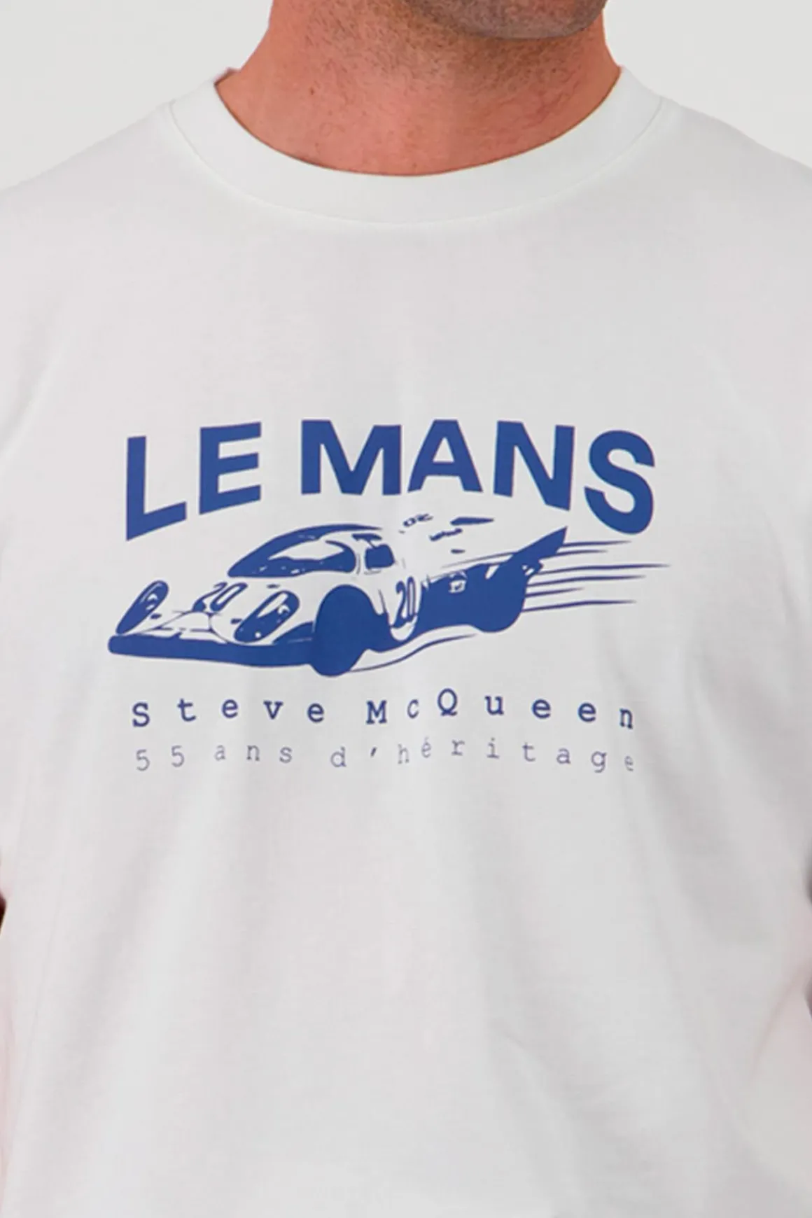 Tee Shirt Homme Steve Mcqueen Tee Shirt Smq Tsm08-002 Off White