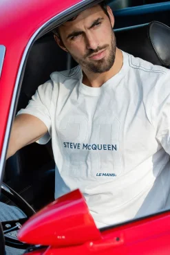 Tee Shirt Homme Steve Mcqueen Sq241Tsm02-002 Heather Ecru