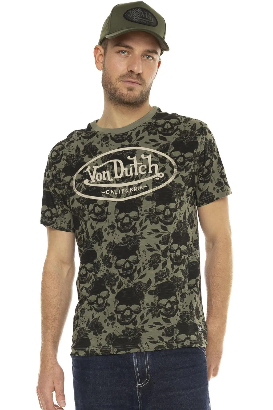 Tee Shirt Homme Von Dutch Tee Shirt Brad Ak