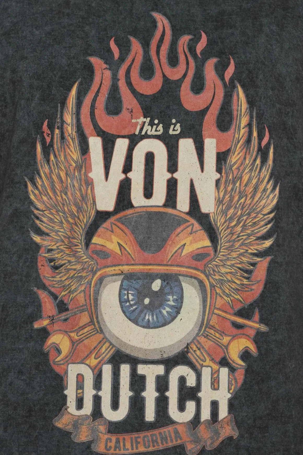 Tee Shirt Homme Von Dutch Tee Shirt Fly Anth