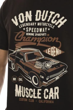 Tee Shirt Homme Von Dutch Tee Shirt Muscle Nr
