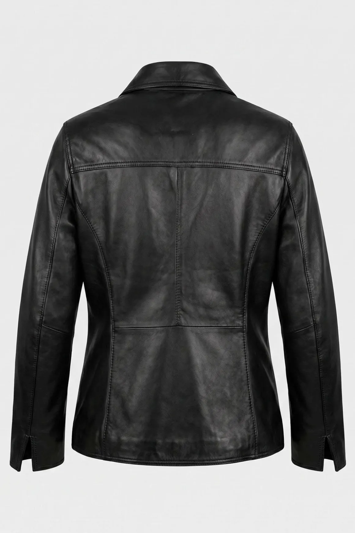 Veste Femme Cityzen Catalina Agneau Perle Noir