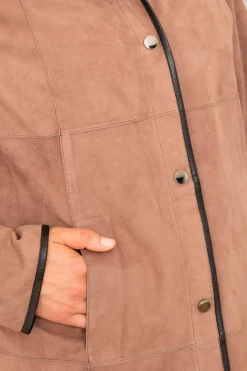 Veste Femme Cityzen Florence Velours Marron