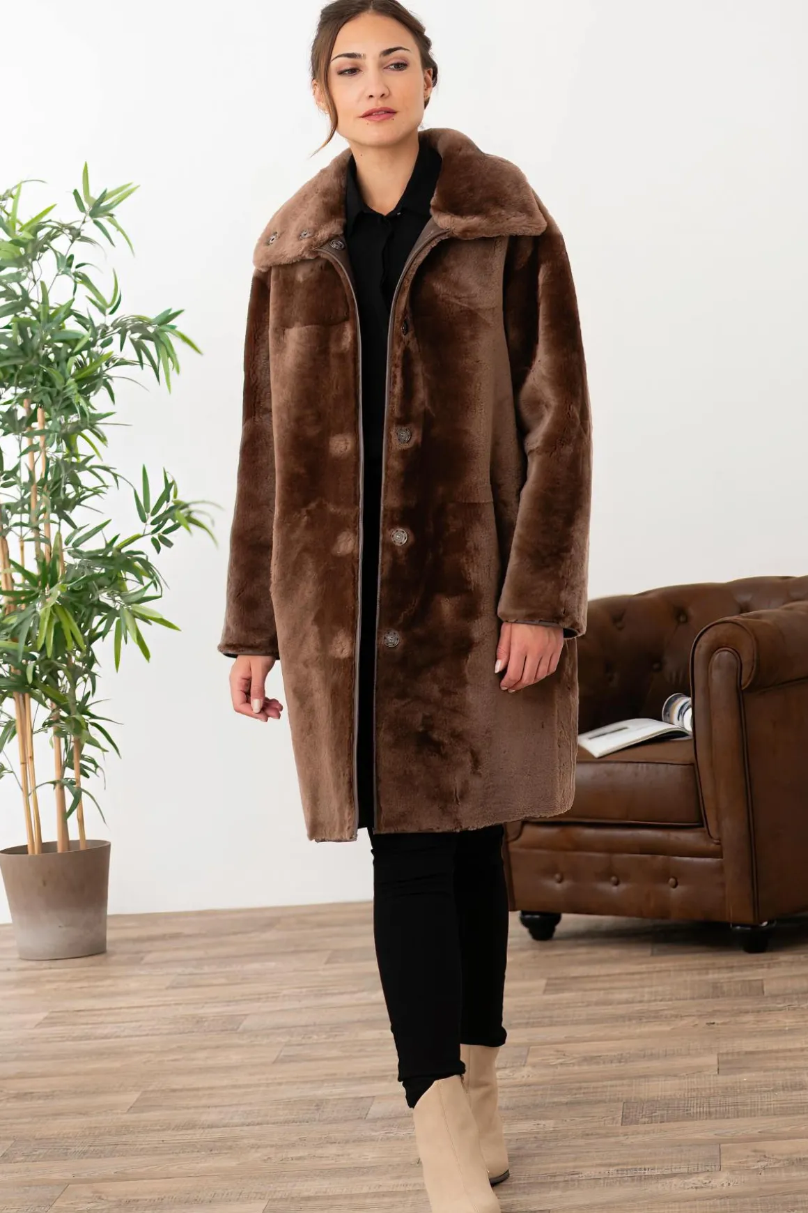 Veste Femme Cityzen New Gabriella Taupe/Taupe