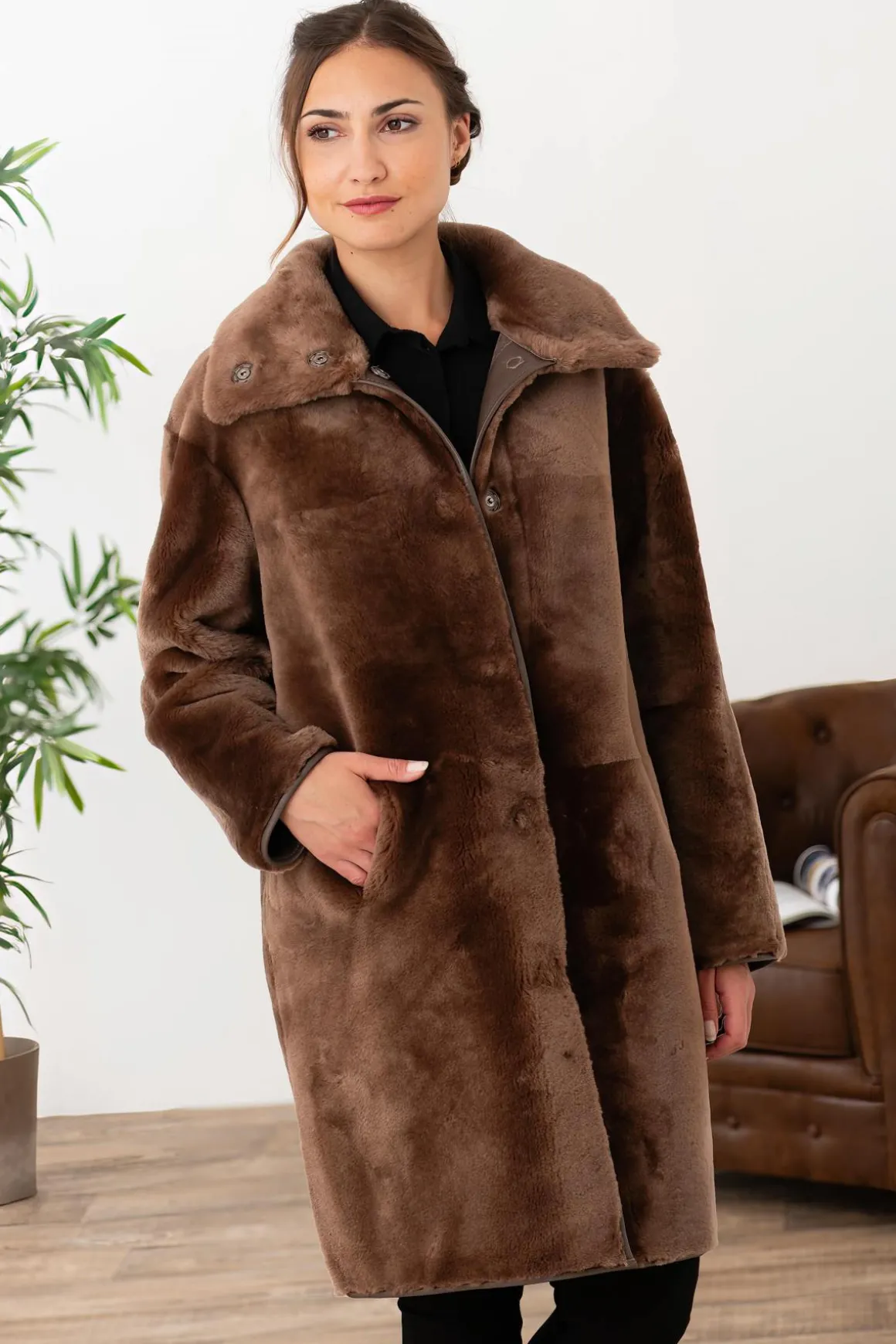 Veste Femme Cityzen New Gabriella Taupe/Taupe