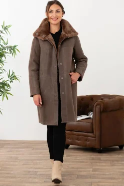 Veste Femme Cityzen New Gabriella Taupe/Taupe