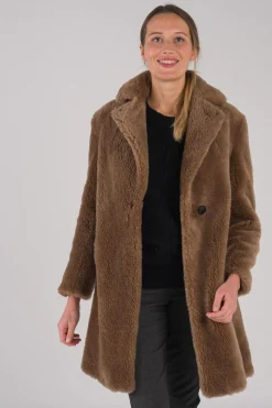 Veste Femme Intuition Firma Teddy Marron