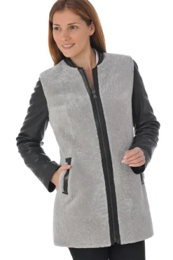 Veste Femme Intuition Vision Agneau Nuage
