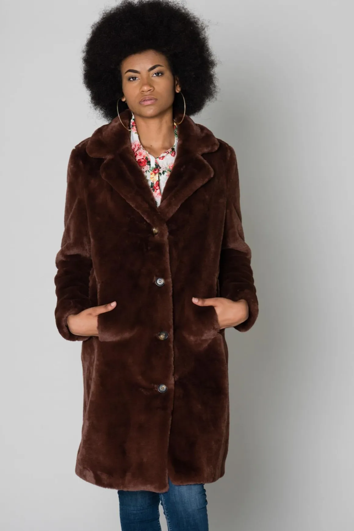 Veste Femme Oakwood Cyber Marron 502