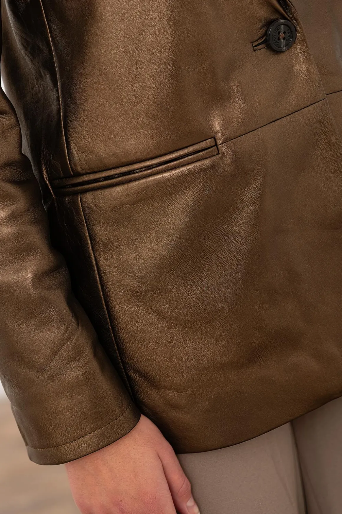 Veste Femme Oakwood Meg Metal Gold 501