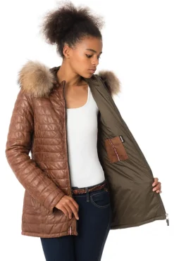 Veste Femme Oakwood Popping Cognac 507