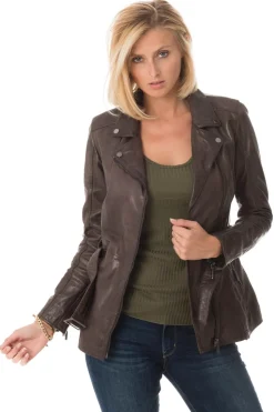 Veste Femme Rose Garden Dorothy Lamb Ruby Brown