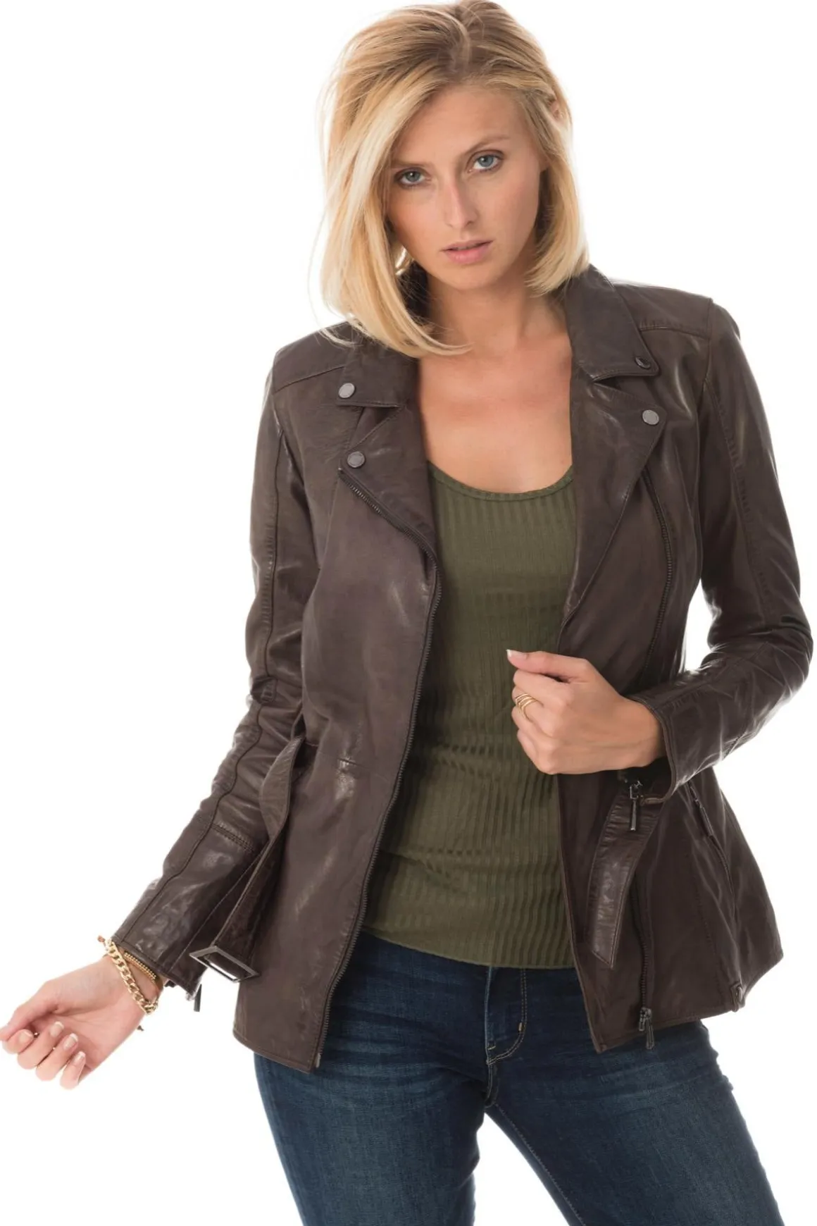 Veste Femme Rose Garden Dorothy Lamb Ruby Brown