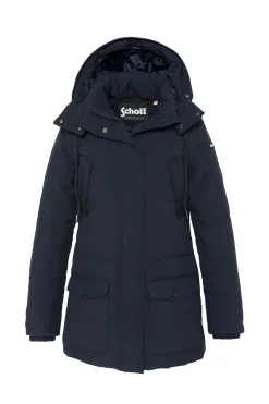 Veste Femme Schott Jktcamiliaw Navy