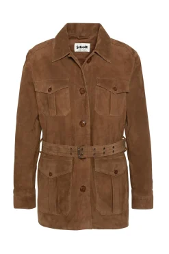 Veste Femme Schott Lcwmeryl Caramel