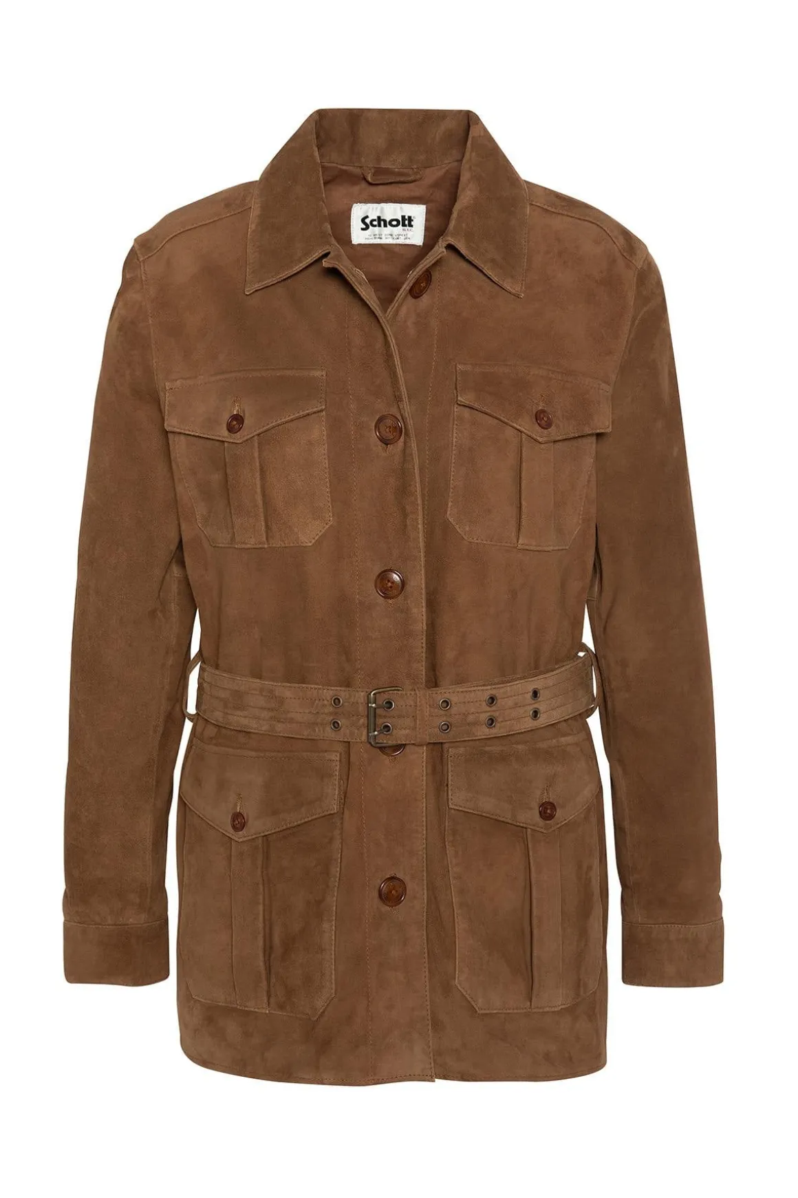 Veste Femme Schott Lcwmeryl Caramel