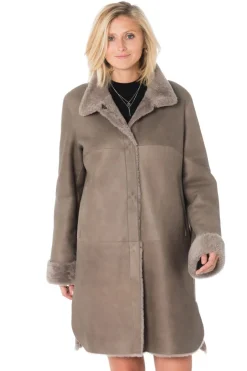 Veste Femme 29Th October Rimmel Velvet Taupe Sans Racoon