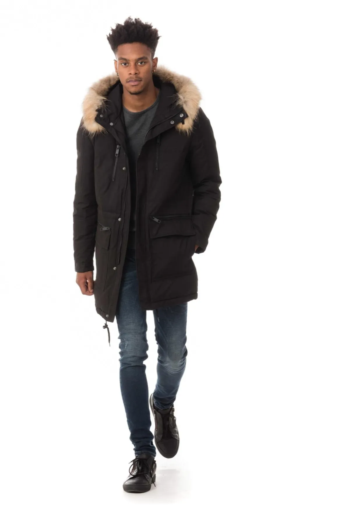 Veste Homme Antony Morato Mmc000445 Col9000 Black