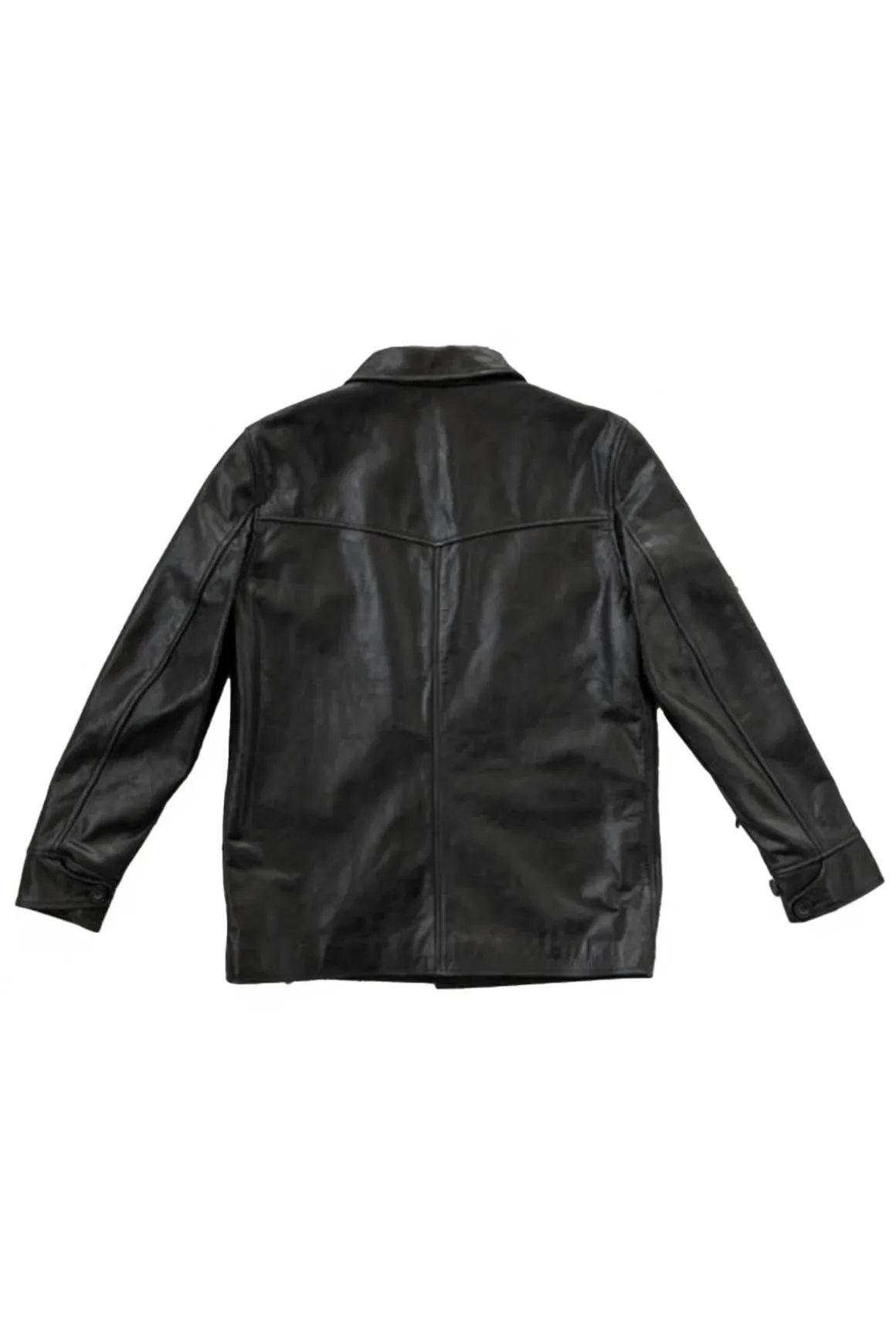 Veste Homme Avi Leather Car Coat
